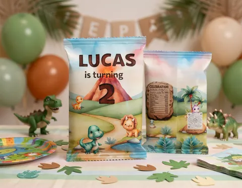 Custom Lays Chip Bags Personalized Birthday Favors photo 13